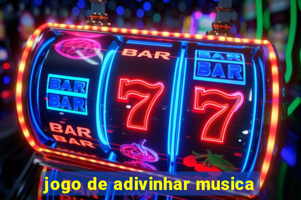 jogo de adivinhar musica